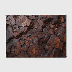 Холст прямоугольный Старое дерево, цвет: 3D-принт — фото 2