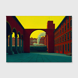 Холст прямоугольный Арт с поездом, цвет: 3D-принт — фото 2