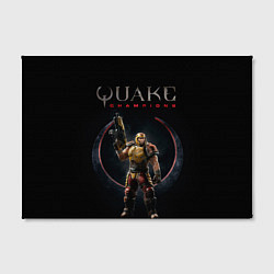 Холст прямоугольный Quake champions - Ranger, цвет: 3D-принт — фото 2