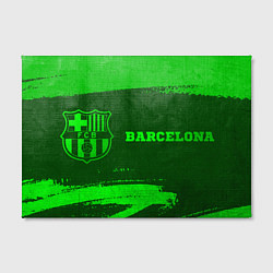 Холст прямоугольный Barcelona - green gradient по-горизонтали, цвет: 3D-принт — фото 2