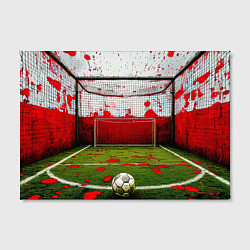 Холст прямоугольный Мини-футбол, цвет: 3D-принт — фото 2