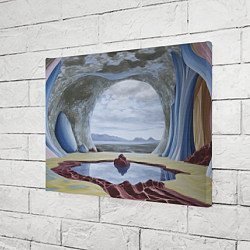 Холст прямоугольный Загадочная пещера, цвет: 3D-принт — фото 2