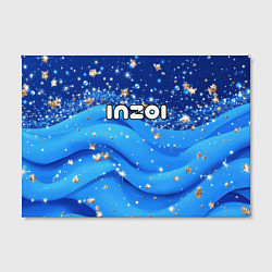 Холст прямоугольный Inzoi логотип, цвет: 3D-принт — фото 2