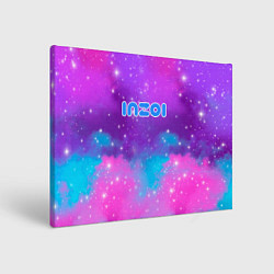 Холст прямоугольный Inzoi фиолетовые оттенки, цвет: 3D-принт