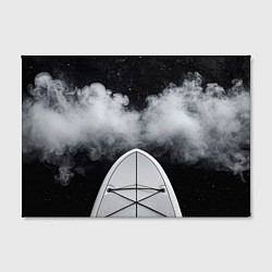 Холст прямоугольный Sup-доска в чб, цвет: 3D-принт — фото 2