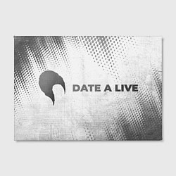 Холст прямоугольный Date A Live - white gradient по-горизонтали, цвет: 3D-принт — фото 2