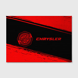 Холст прямоугольный Chrysler - red gradient по-горизонтали, цвет: 3D-принт — фото 2