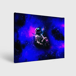 Холст прямоугольный Астронавт в пучине, цвет: 3D-принт