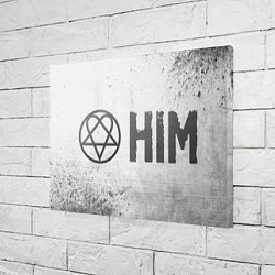 Холст прямоугольный HIM - white gradient по-горизонтали, цвет: 3D-принт — фото 2