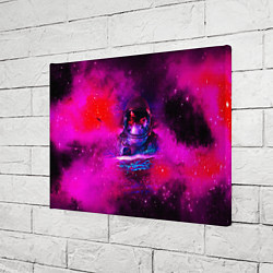 Холст прямоугольный Космонавт в космическом море, цвет: 3D-принт — фото 2