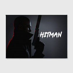 Холст прямоугольный Хитман 47, цвет: 3D-принт — фото 2