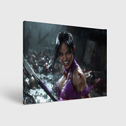 Холст прямоугольный Счастливая Милина МК, цвет: 3D-принт