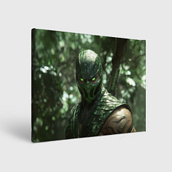 Холст прямоугольный Рептилия в джунглях, цвет: 3D-принт