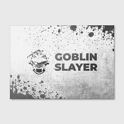 Холст прямоугольный Goblin Slayer - white gradient по-горизонтали, цвет: 3D-принт — фото 2