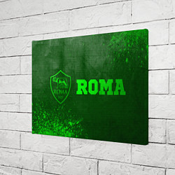 Холст прямоугольный Roma - green gradient по-горизонтали, цвет: 3D-принт — фото 2