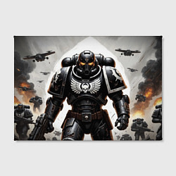 Холст прямоугольный Warhammer 40k космодесант, цвет: 3D-принт — фото 2