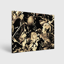 Холст прямоугольный Дарт Вейдер Йода Чубакка и другие из Star Wars, цвет: 3D-принт