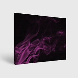 Холст прямоугольный Color smoke pink, цвет: 3D-принт