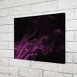 Холст прямоугольный Color smoke pink, цвет: 3D-принт — фото 2