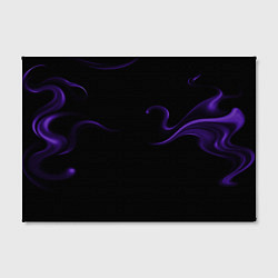 Холст прямоугольный The color purple is an abstraction, цвет: 3D-принт — фото 2