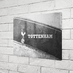 Холст прямоугольный Tottenham - grey gradient по-горизонтали, цвет: 3D-принт — фото 2