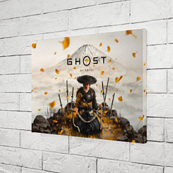 Холст прямоугольный Atsu from Ghost of Yotei, цвет: 3D-принт — фото 2
