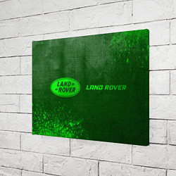 Холст прямоугольный Land Rover - green gradient по-горизонтали, цвет: 3D-принт — фото 2