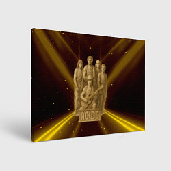 Холст прямоугольный ACDC стиль памятника, цвет: 3D-принт