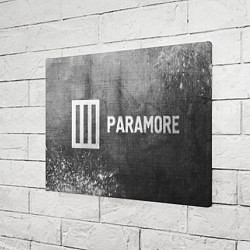 Холст прямоугольный Paramore - grey gradient по-горизонтали, цвет: 3D-принт — фото 2