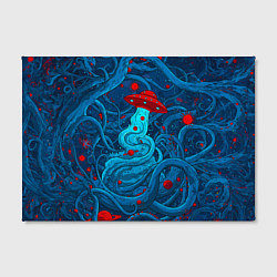 Холст прямоугольный Контакт с хаосом, цвет: 3D-принт — фото 2