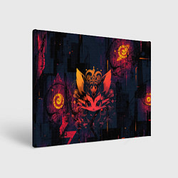 Холст прямоугольный Магический лисёнок, цвет: 3D-принт