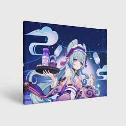 Холст прямоугольный Yumemizuki Mizuki Genshin Impact, цвет: 3D-принт