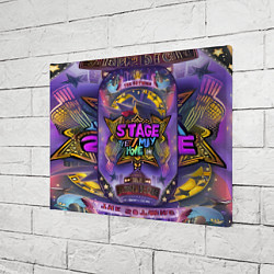 Холст прямоугольный Stage, цвет: 3D-принт — фото 2
