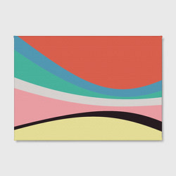 Холст прямоугольный Спектр июнь, цвет: 3D-принт — фото 2