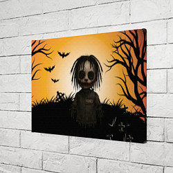 Холст прямоугольный Bones кукла Вуду, цвет: 3D-принт — фото 2