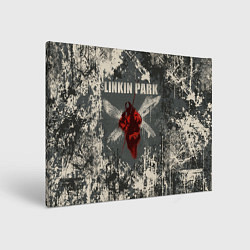 Холст прямоугольный Linkin Park - Hybrid Theory, цвет: 3D-принт