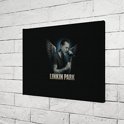 Холст прямоугольный Chester Bennington - Angel, цвет: 3D-принт — фото 2
