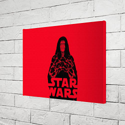 Холст прямоугольный Star wars - Darth Sidious, цвет: 3D-принт — фото 2