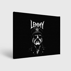 Холст прямоугольный Motorhead - lemmy, цвет: 3D-принт