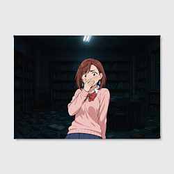 Холст прямоугольный Испуганная Сиратори Айра, цвет: 3D-принт — фото 2