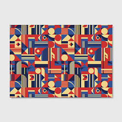 Холст прямоугольный Геометрический карнавал, цвет: 3D-принт — фото 2