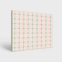 Холст прямоугольный Color white stripes, цвет: 3D-принт