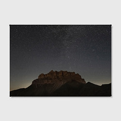 Холст прямоугольный Массив Метеген под звездами, цвет: 3D-принт — фото 2