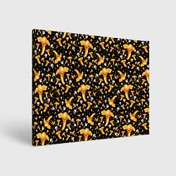 Картина прямоугольная Грибной дождик