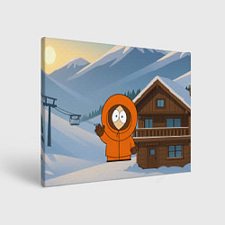 Картина прямоугольная Кенни машет рукой - Южный парк