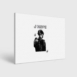 Холст прямоугольный J-Hope, цвет: 3D-принт