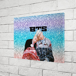 Холст прямоугольный BTS блестящий градиент, цвет: 3D-принт — фото 2