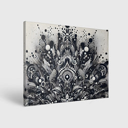 Холст прямоугольный Abstract pattern - graffiti, цвет: 3D-принт