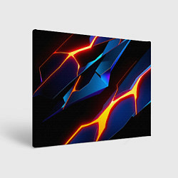 Холст прямоугольный Галактический, цвет: 3D-принт