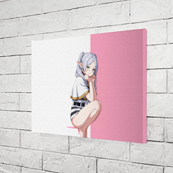 Холст прямоугольный Эльф Фрирен, цвет: 3D-принт — фото 2